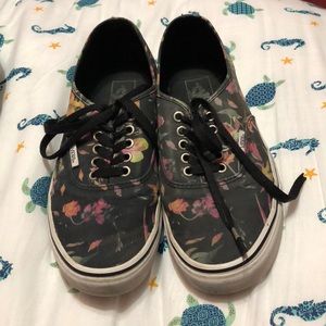 Floral Vans